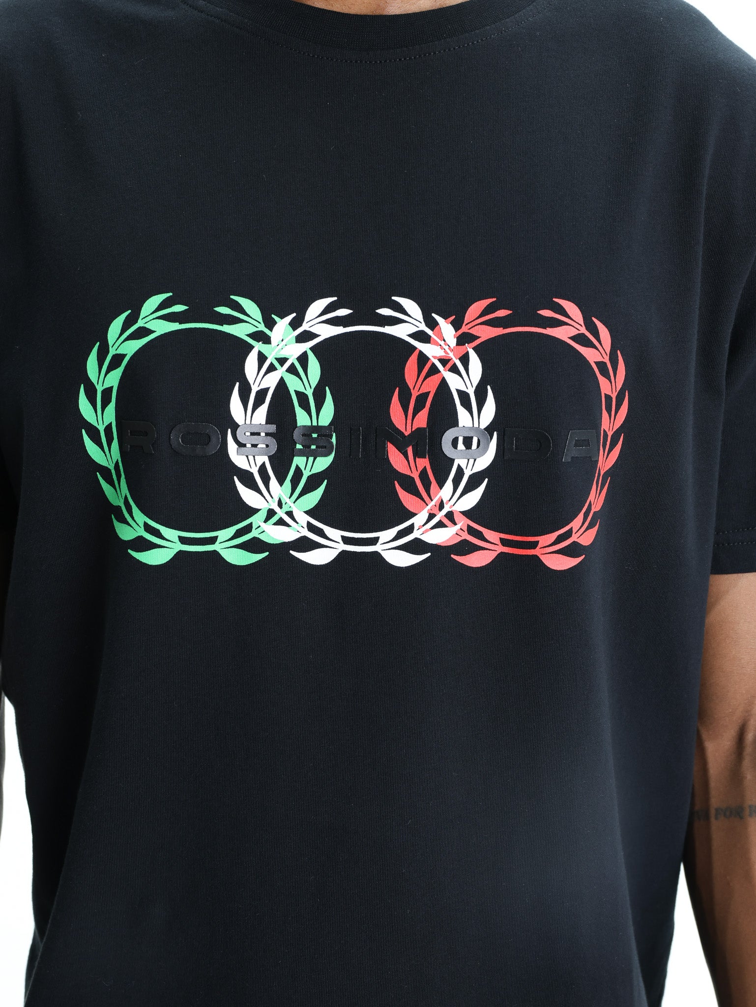 Rossimoda T-Shirt Guido Logo Black